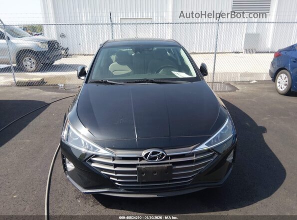 5NPD74LF1LH607018 2020 HYUNDAI ELANTRA Black Vista del cuadro de instrumentos