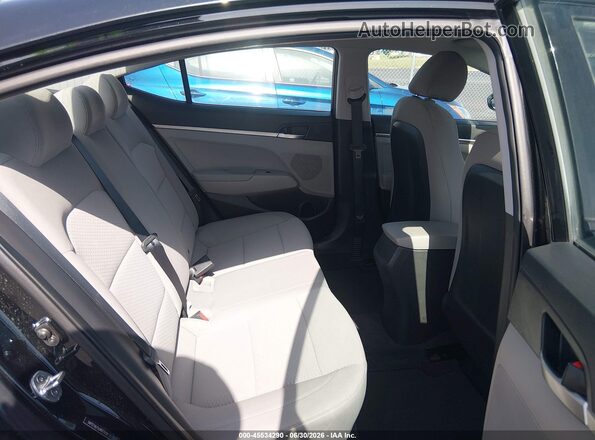 5NPD74LF1LH607018 2020 HYUNDAI ELANTRA Black Vista de la etiqueta del VIN