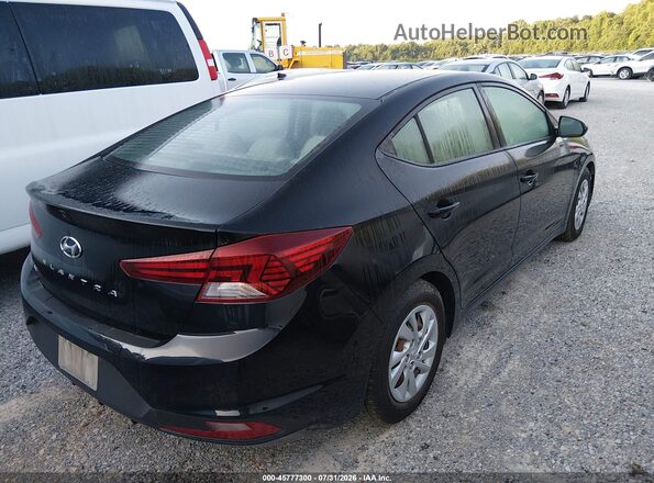5NPD74LF1LH607424 2020 HYUNDAI ELANTRA Black Rear right