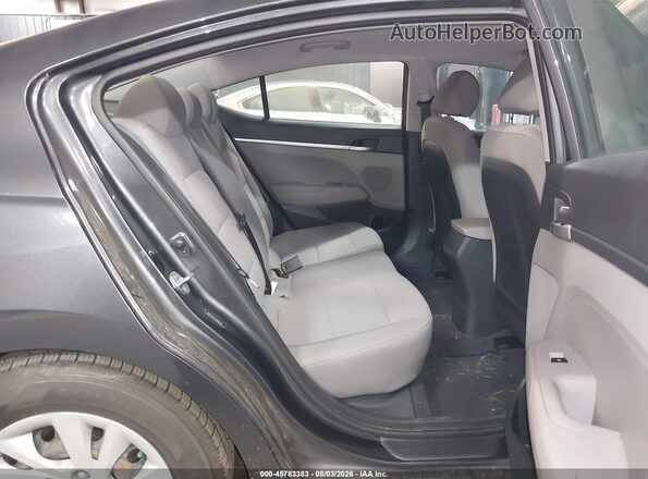 5NPD74LF1LH609030 2020 HYUNDAI ELANTRA Gray VIN կոդի պիտակի տեսք