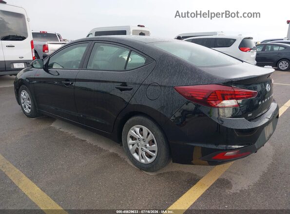 5NPD74LF1LH609271 2020 HYUNDAI ELANTRA Черный Задняя левая четверть