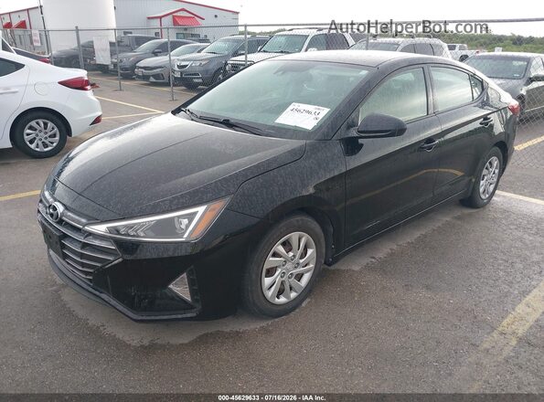 5NPD74LF1LH609271 2020 HYUNDAI ELANTRA Черный Передняя левая четверть