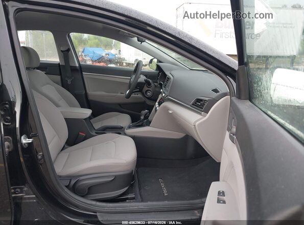 5NPD74LF1LH609271 2020 HYUNDAI ELANTRA Черный Вид салона спереди