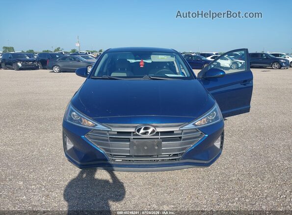 5NPD74LF1LH609481 2020 HYUNDAI ELANTRA Blue Вид спереду