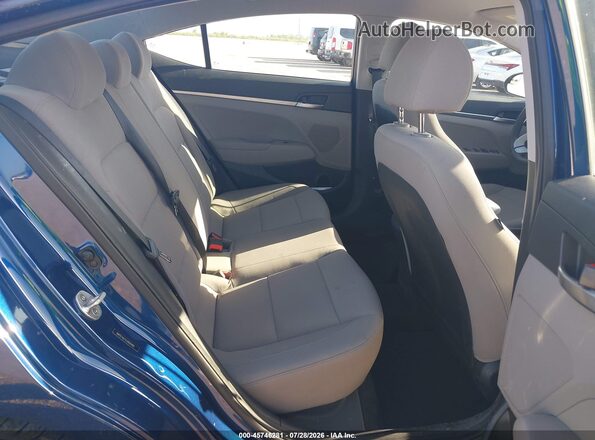 5NPD74LF1LH609481 2020 HYUNDAI ELANTRA Blue Вид наклейки з VIN-кодом