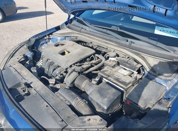 5NPD74LF1LH609481 2020 HYUNDAI ELANTRA Blue Вид ззаду