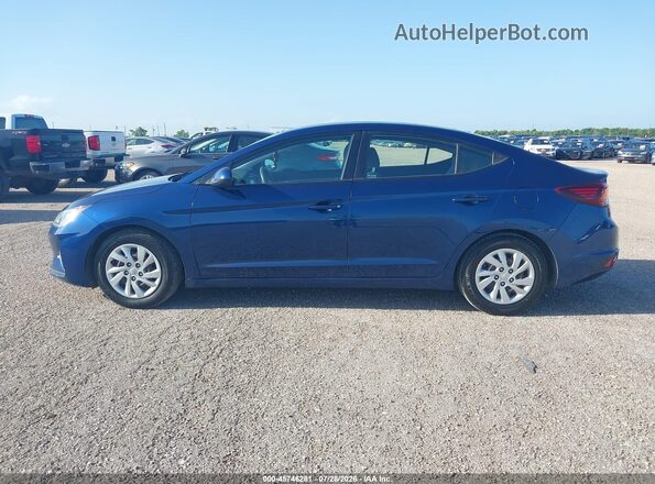 5NPD74LF1LH609481 2020 HYUNDAI ELANTRA Blue 