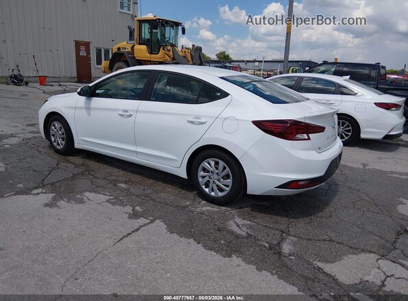 5NPD74LF1LH610193 2020 HYUNDAI ELANTRA White Հետևի ձախ