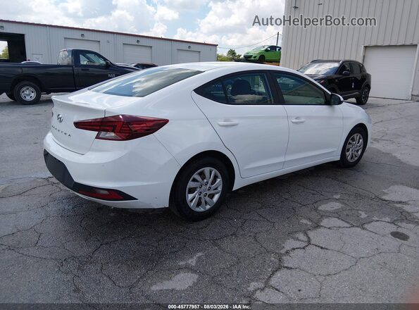5NPD74LF1LH610193 2020 HYUNDAI ELANTRA White Հետևի աջ