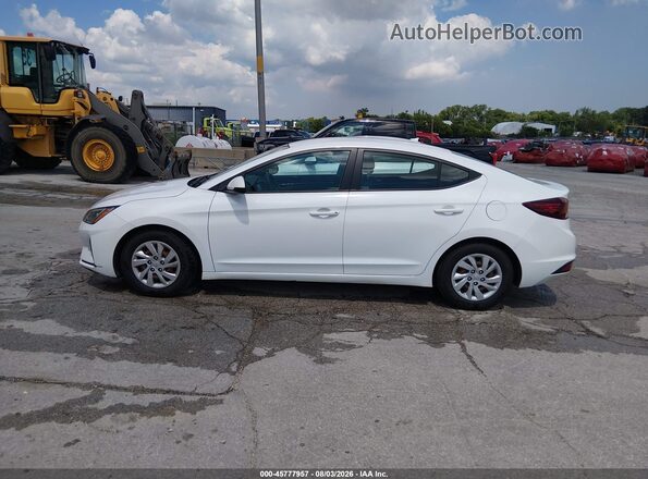 5NPD74LF1LH610193 2020 HYUNDAI ELANTRA White 