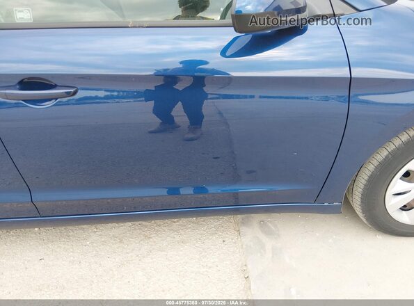 5NPD74LF1LH610419 2020 HYUNDAI ELANTRA Blue Вид спереду