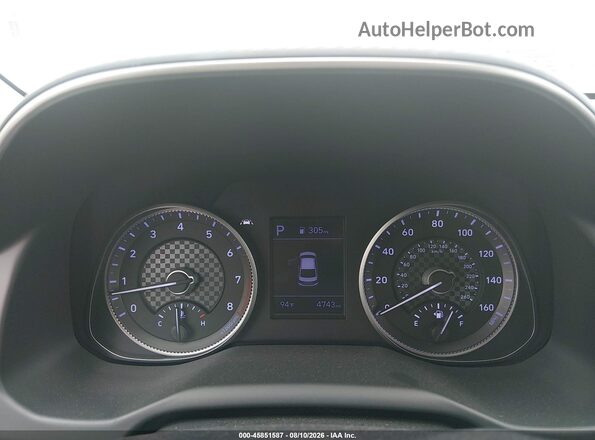 5NPD74LF1LH610808 2020 HYUNDAI ELANTRA White Vista de los asientos traseros