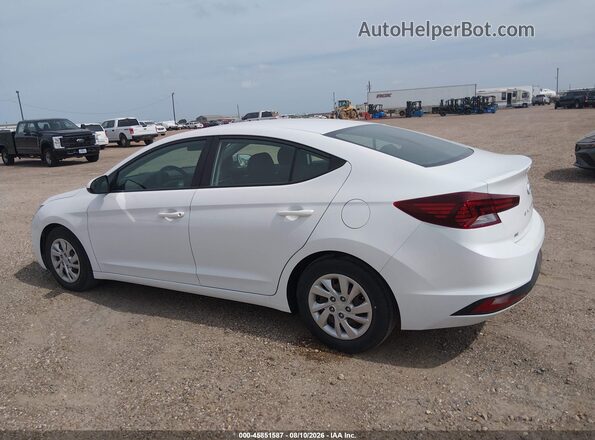 5NPD74LF1LH610808 2020 HYUNDAI ELANTRA White Widok wnętrza 360 stopni