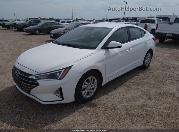 5NPD74LF1LH610808 2020 HYUNDAI ELANTRA White Przód lewy
