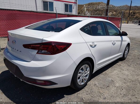 5NPD74LF1LH612350 2020 HYUNDAI ELANTRA White უკანა მარჯვენა