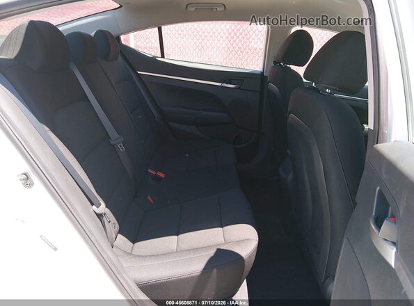 5NPD74LF1LH612350 2020 HYUNDAI ELANTRA White VIN კოდის სტიკერის ხედი