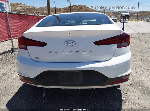 5NPD74LF1LH612350 2020 HYUNDAI ELANTRA White 