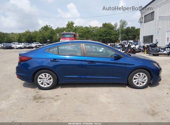 5NPD74LF1LH612669 2020 HYUNDAI ELANTRA Синий Панорамный вид салона 360°