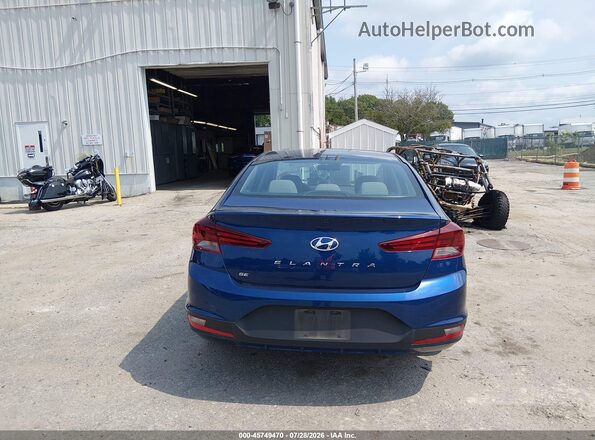 5NPD74LF1LH612669 2020 HYUNDAI ELANTRA Синий 