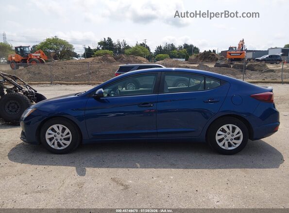 5NPD74LF1LH612669 2020 HYUNDAI ELANTRA Синий 