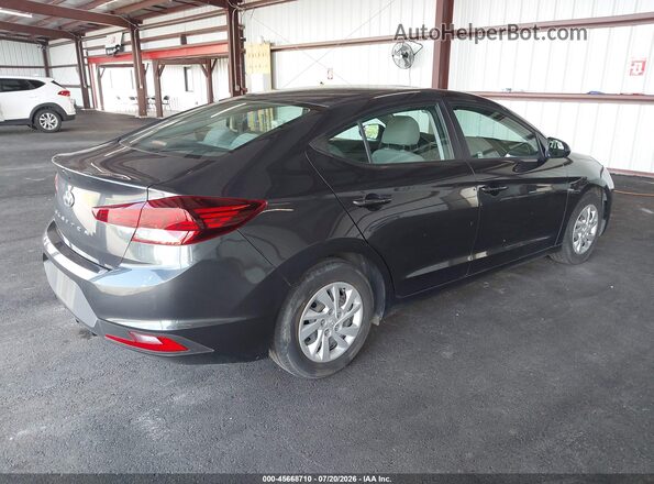 5NPD74LF1LH613188 2020 HYUNDAI ELANTRA Gray Задня права чверть