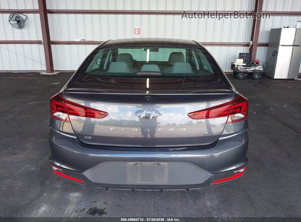 5NPD74LF1LH613188 2020 HYUNDAI ELANTRA Gray 
