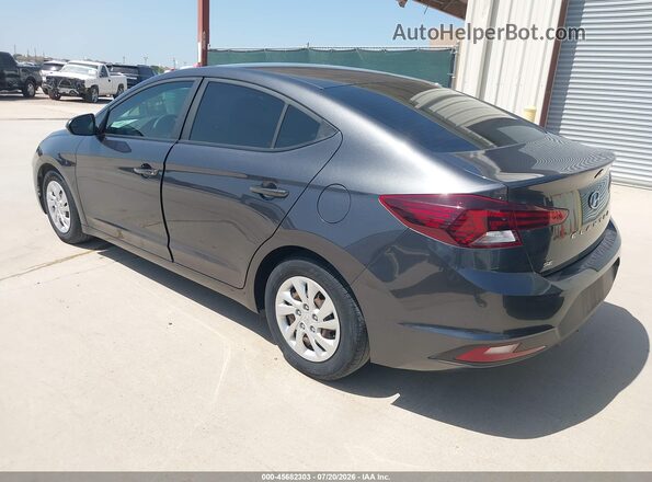5NPD74LF1LH613224 2020 HYUNDAI ELANTRA Gray Rear left