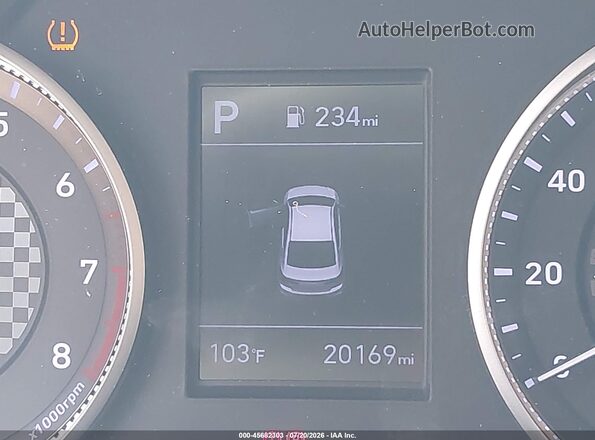 5NPD74LF1LH613224 2020 HYUNDAI ELANTRA Gray 