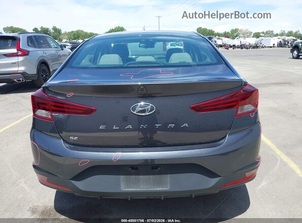 5NPD74LF1LH613868 2020 HYUNDAI ELANTRA Gray 
