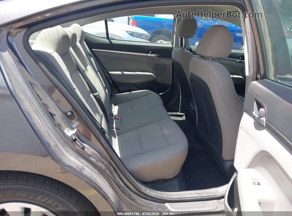 5NPD74LF1LH613868 2020 HYUNDAI ELANTRA Gray VIN კოდის სტიკერის ხედი