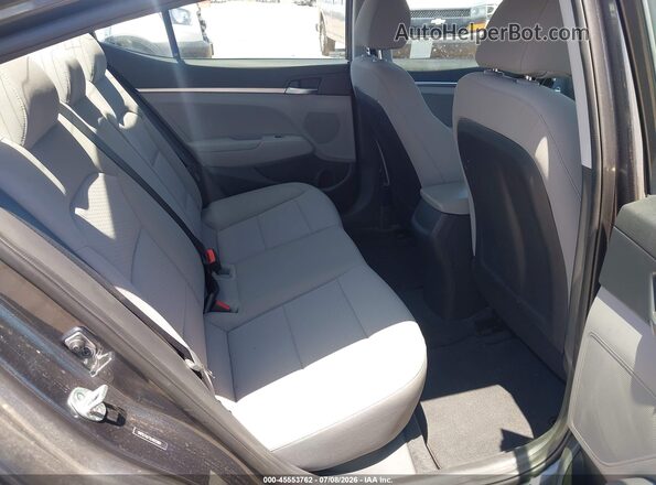 5NPD74LF1LH615961 2020 HYUNDAI ELANTRA Gray Vista de la etiqueta del VIN