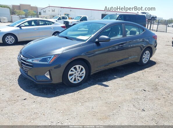 5NPD74LF1LH615961 2020 HYUNDAI ELANTRA Gray Vista tres cuartos delantera izquierda