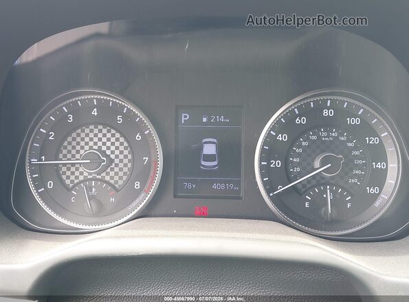 5NPD74LF1LH616219 2020 HYUNDAI ELANTRA Blue უკანა სავარძლების ხედი