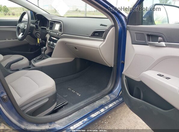 5NPD74LF1LH616219 2020 HYUNDAI ELANTRA Blue წინა სალონის ხედი