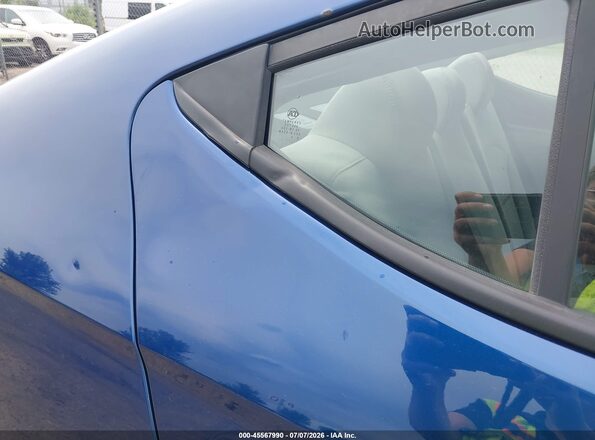 5NPD74LF1LH616219 2020 HYUNDAI ELANTRA Blue ხელსაწყოთა პანელის ხედი