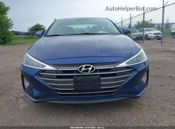 5NPD74LF1LH616219 2020 HYUNDAI ELANTRA Blue 