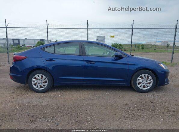 5NPD74LF1LH616219 2020 HYUNDAI ELANTRA Blue 