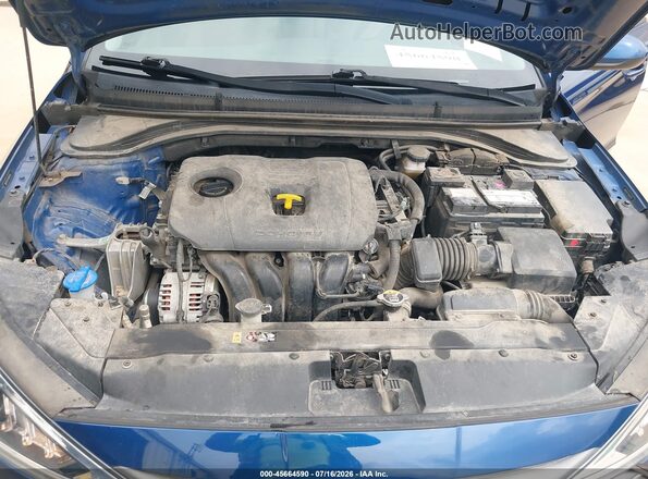 5NPD74LF1LH616236 2020 HYUNDAI ELANTRA Blue Widok z tyłu