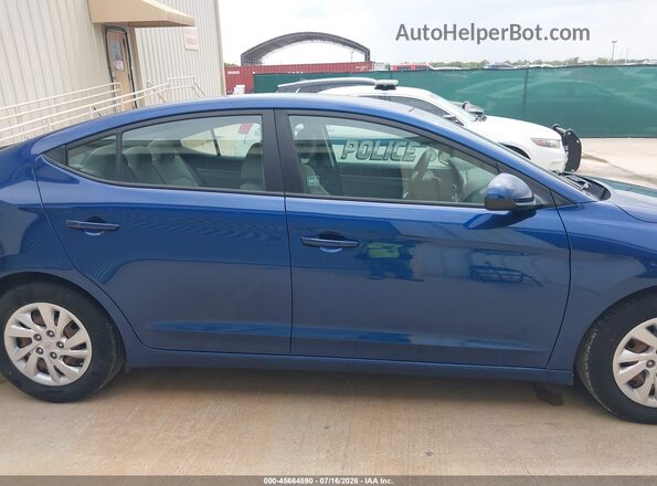 5NPD74LF1LH616236 2020 HYUNDAI ELANTRA Blue 