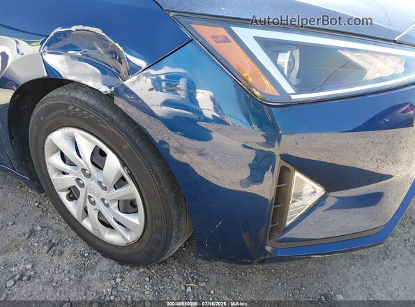 5NPD74LF1LH617287 2020 HYUNDAI ELANTRA Blue წინა ხედი