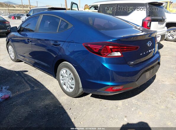 5NPD74LF1LH617287 2020 HYUNDAI ELANTRA Blue უკანა მარცხენა