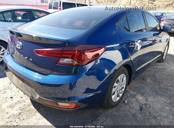 5NPD74LF1LH617287 2020 HYUNDAI ELANTRA Blue უკანა მარჯვენა