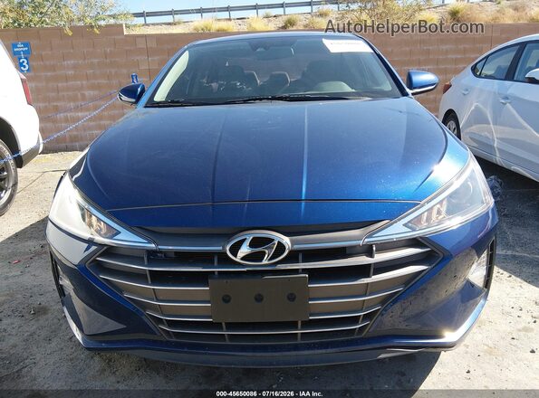 5NPD74LF1LH617287 2020 HYUNDAI ELANTRA Blue 