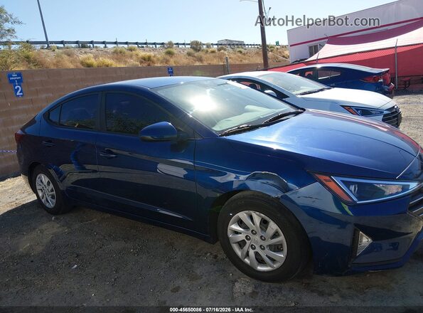 5NPD74LF1LH617287 2020 HYUNDAI ELANTRA Blue 