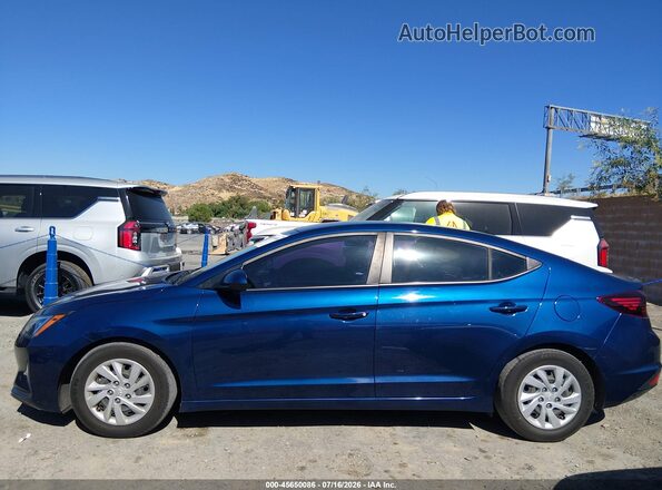5NPD74LF1LH617287 2020 HYUNDAI ELANTRA Blue 