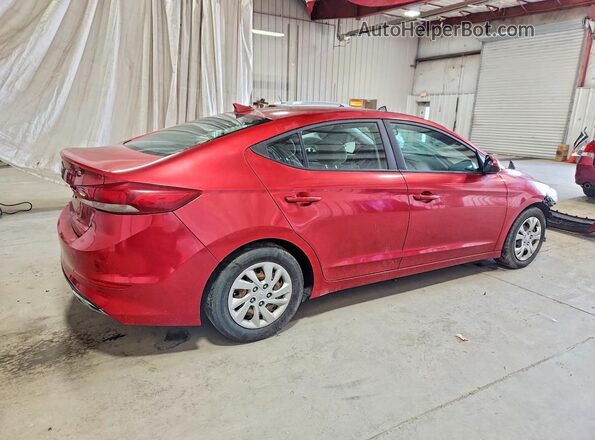5NPD74LF2HH101804 2017 HYUNDAI ELANTRA Red Առջևի աջ