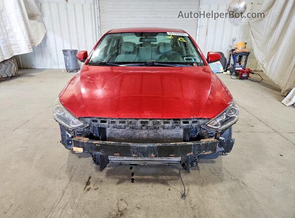 5NPD74LF2HH101804 2017 HYUNDAI ELANTRA Red Հետևի տեսք