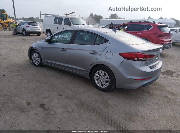 5NPD74LF2HH127786 2017 HYUNDAI ELANTRA Серый Задняя левая четверть