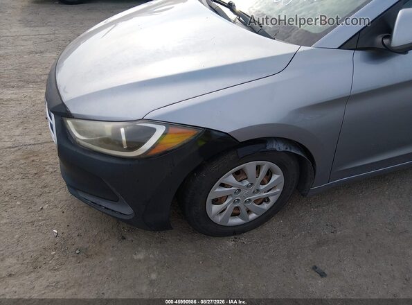5NPD74LF2HH127786 2017 HYUNDAI ELANTRA Серый Вид спереди