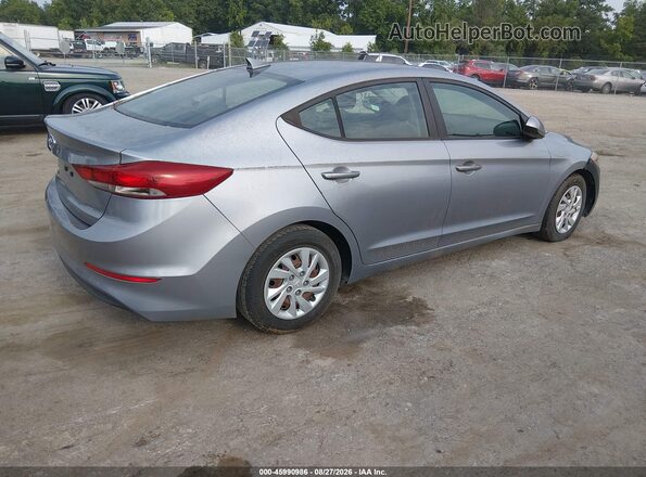 5NPD74LF2HH127786 2017 HYUNDAI ELANTRA Серый Задняя правая четверть